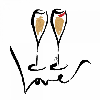 Picture of LOVE  CHAMPAGNE