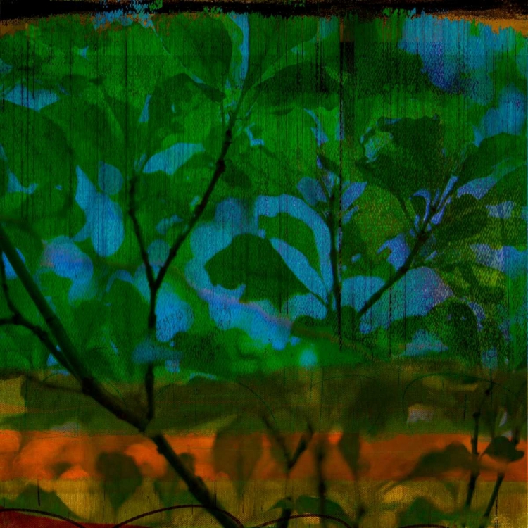 Picture of ABSTRACT LEAF STUDY V