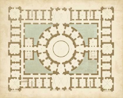 Picture of PLAN IN TAUPE AND SPA III