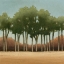 Picture of STAND OF TREES II