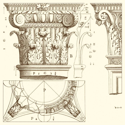 Picture of CORINTHIAN DETAIL III