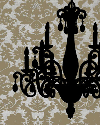 Picture of CHANDELIER SILHOUETTE I