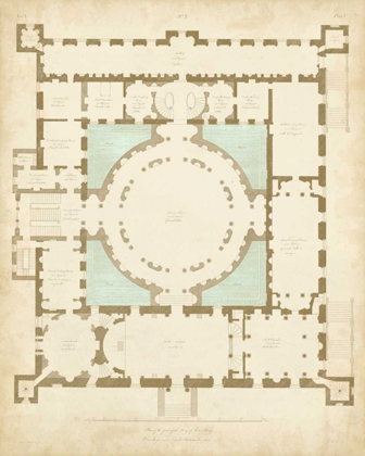 Picture of PLAN IN TAUPE AND SPA I