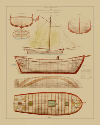 Picture of ANTIQUE SHIP PLAN III