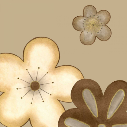 Picture of POP BLOSSOMS IN NEUTRAL I