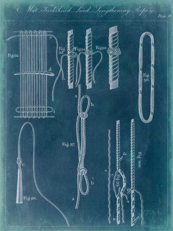 Picture of NAUTICAL DETAIL BLUEPRINT III