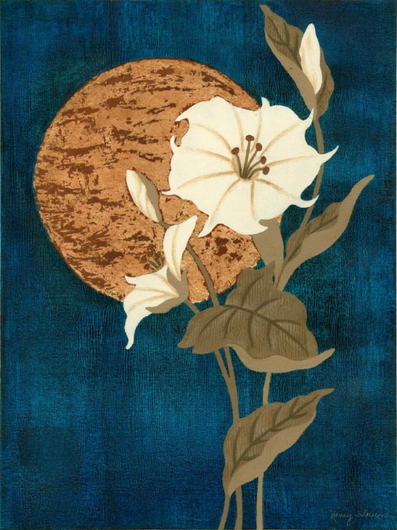 Picture of MOONLIT BLOSSOMS I