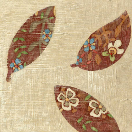 Picture of LINEN LEAVES IV
