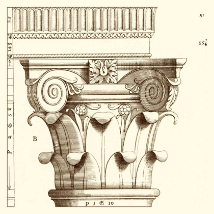 Picture of CORINTHIAN DETAIL I