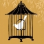Picture of BIRDCAGE SILHOUETTE I