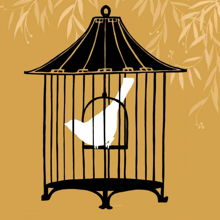 Picture of BIRDCAGE SILHOUETTE I