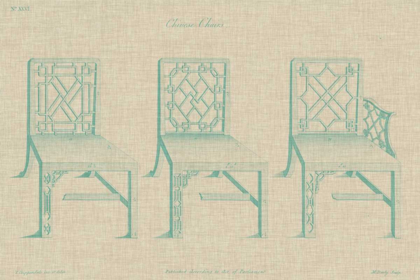 Picture of CHINESE CHIPPENDALE CHAIRS I
