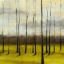 Picture of SUNLIT TREELINE I