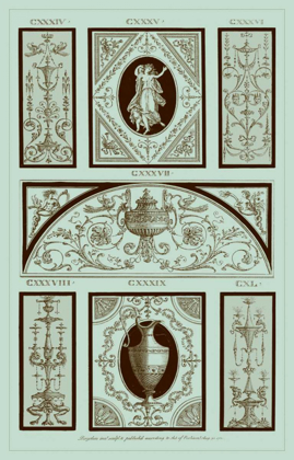 Picture of PERGOLESI PANEL IN CELADON I