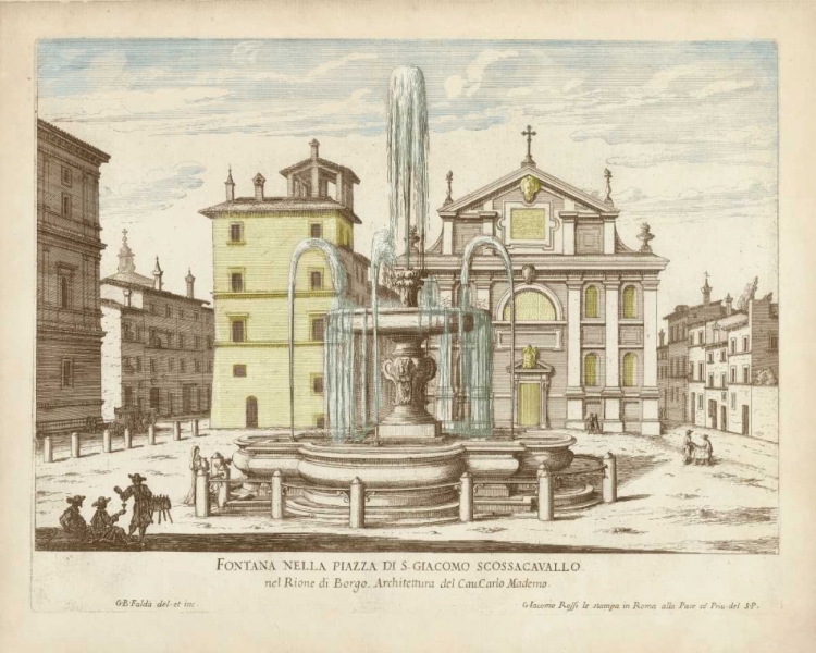 Picture of FOUNTAINS OF ROME I