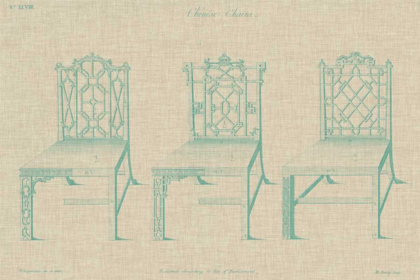 Picture of CHINESE CHIPPENDALE CHAIRS II