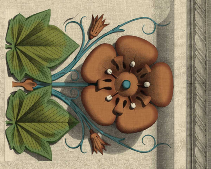 Picture of FLORAL DETAIL I