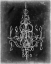 Picture of CHALKBOARD CHANDELIER SKETCH IV