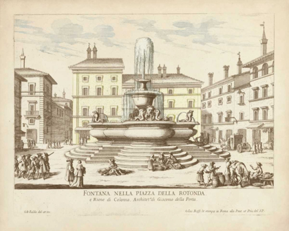 Picture of FOUNTAINS OF ROME II