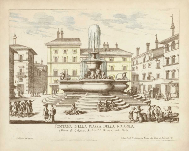 Picture of FOUNTAINS OF ROME II