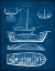 Picture of ANTIQUE SHIP BLUEPRINT II