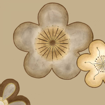 Picture of POP BLOSSOMS IN NEUTRAL II