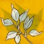 Picture of GOLD BATIK BOTANICAL I