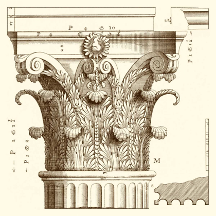 Picture of CORINTHIAN DETAIL II