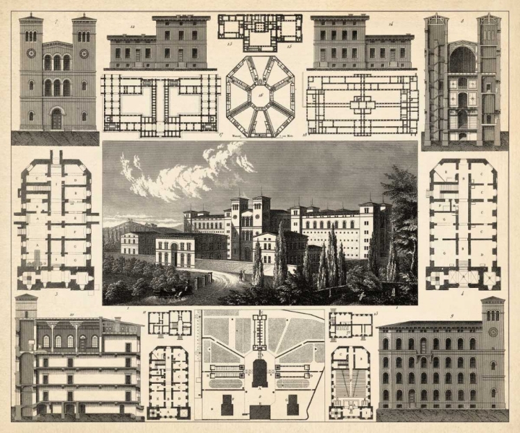 Picture of ANTIQUE CITY PLAN III