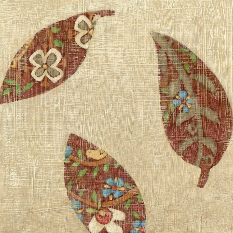 Picture of LINEN LEAVES II