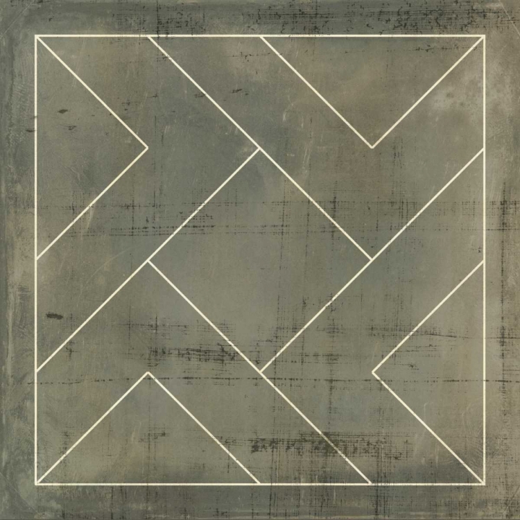 Picture of GEOMETRIC BLUEPRINT VI