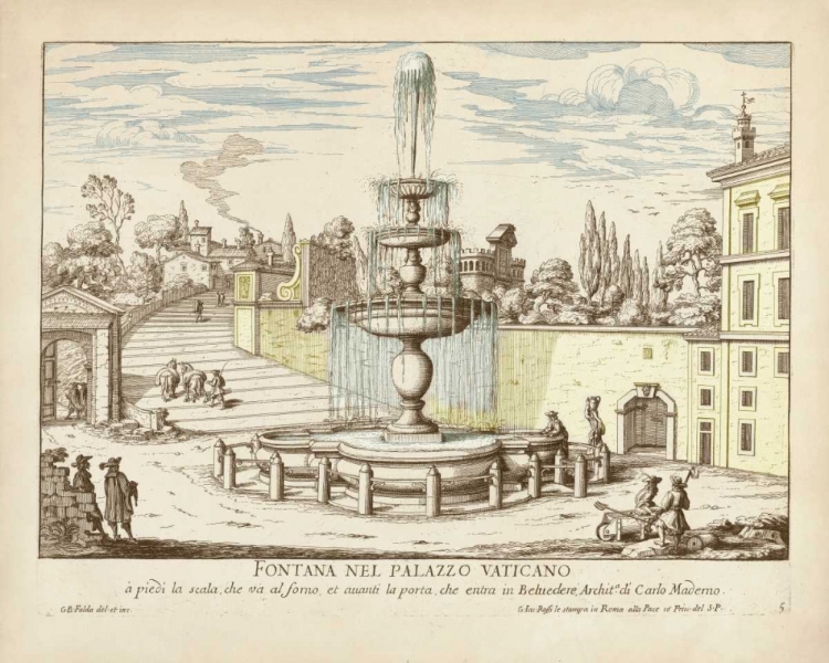 Picture of FOUNTAINS OF ROME III