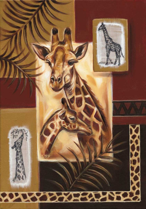 Picture of GIRAFFES IN AFRICA