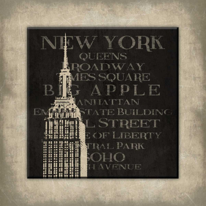 Picture of NEW YORK TYPE BORDERED