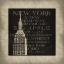 Picture of NEW YORK TYPE BORDERED