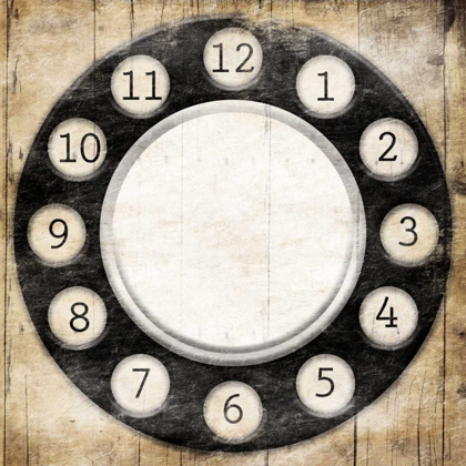 Picture of ROTTERY CLOCK BLACK