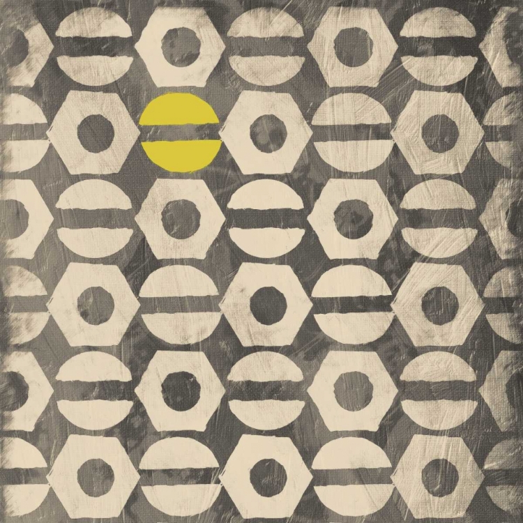 Picture of PATTERN YELLOW GRAY