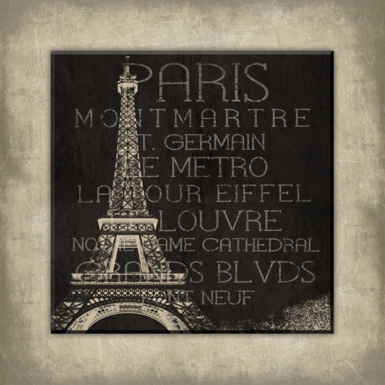 Picture of PARIS TYPE BORDERED