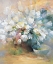 Picture of SPARKLING WHITE TULIPS I