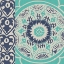 Picture of BLUE BATIK TILE III