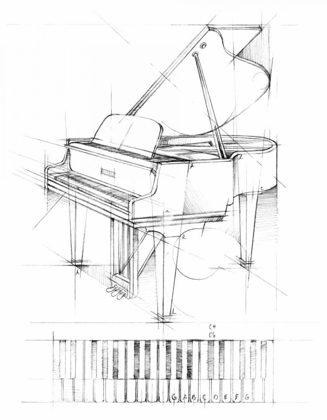 Picture of PIANO SKETCH