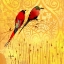 Picture of WREN ON YELLOW II