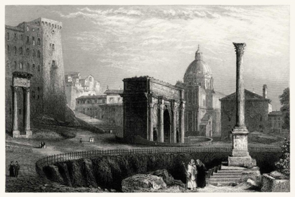 Picture of ANTIQUE VIEW OF ROME