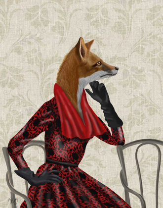 Picture of FOX WITH RED SCARF