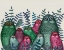 Picture of ELECTRIC OWLS, PINK AND GREEN
