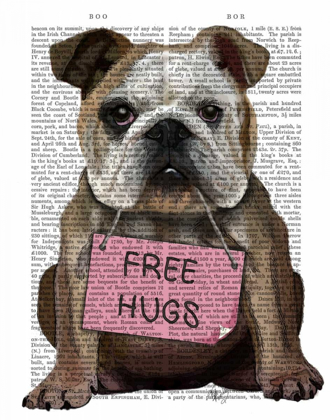 Picture of BULLDOG FREE HUGS