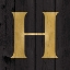 Picture of GOLD ALPHABET H