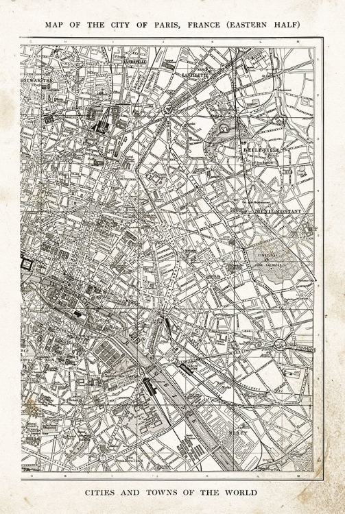 Picture of PARIS MAP II