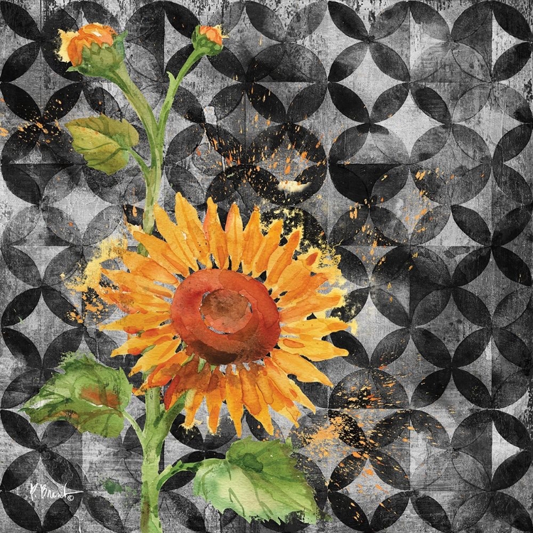Picture of ARIANNA SUNFLOWERS I