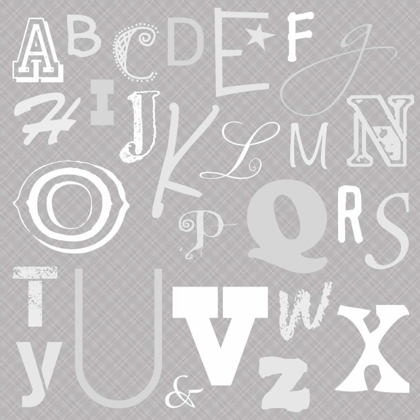 Picture of KIDS ALPHABET GRAY